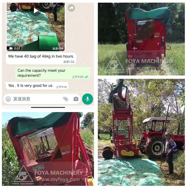 Silage Harvester Working in Costa Rica